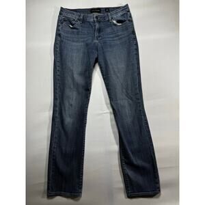 Lucky Brand Women's Sweet Straight Leg Blue Denim Jeans - Size 8 (30x31)